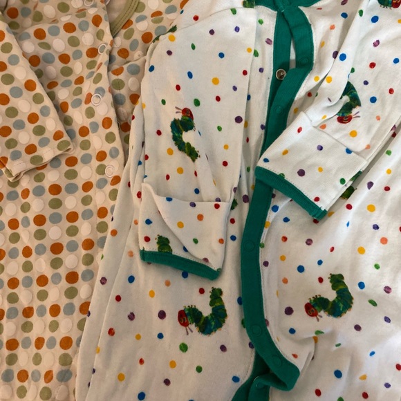 Nine 3-6 months onsies / pjs boys - Picture 4 of 5
